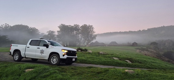 Fort Ross State Historic Park Evening Ranger Vehicle
