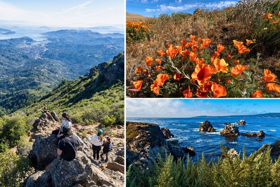 Best of CA State Parks collage