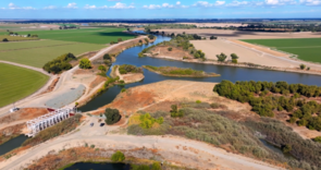 Aerial view of project site in San Joaquin County