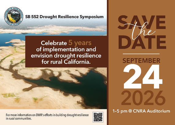 SB 552 Drought Resilience Symposium