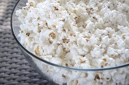 Bowl of popcorn