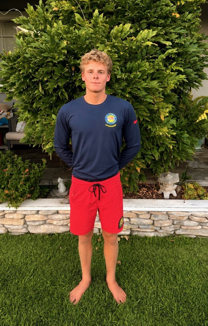 Seasonal Lifeguard Ryder Williams