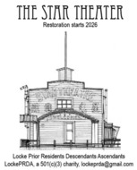line drawing of theater