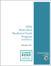 2026 Watershed Resilience Grant Program