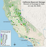 CA Reservoir Storage 2026