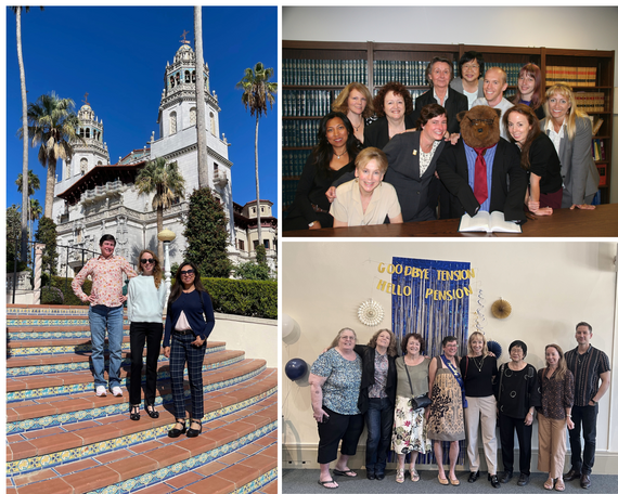 Tara with original legal team collage