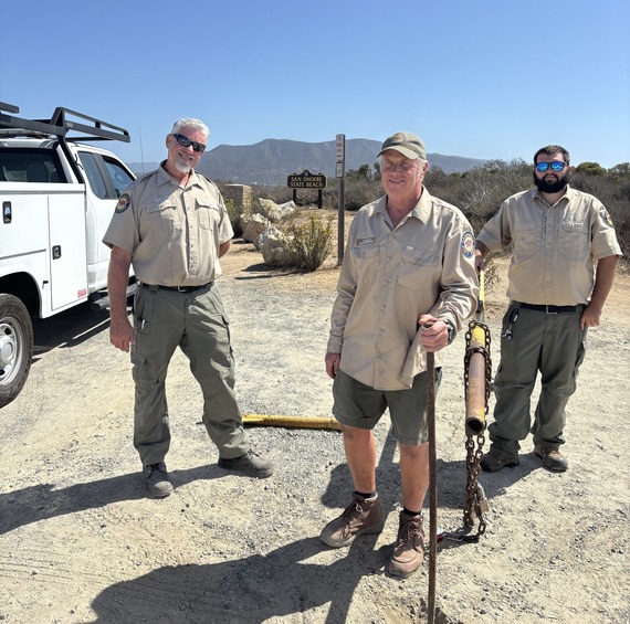 State Parks Orange Coast District Maintenance Team Repairs Fence at San Onofre State Beach
