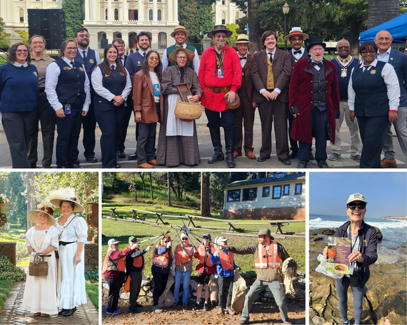 State Parks Annual Volunteer Program Report Collage 1