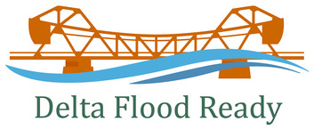Delta Flood Ready logo