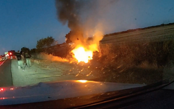 Screenshot of car rescue video