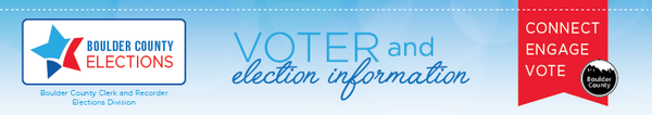 boulder county elections voter and election information banner