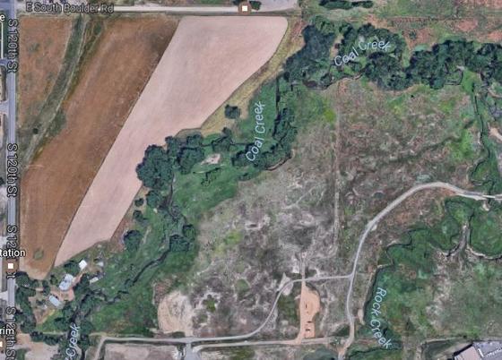 Coal Creek Trail area map