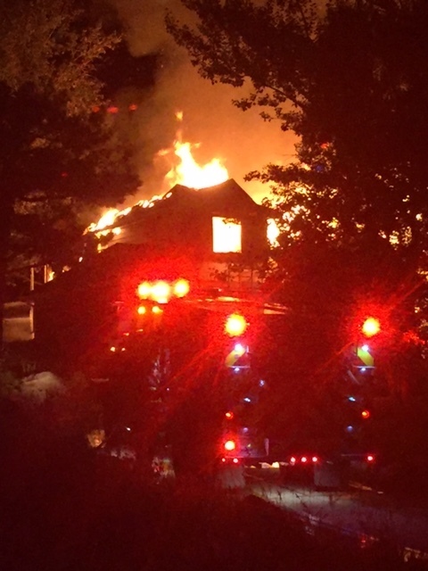 Lefthand structure fire