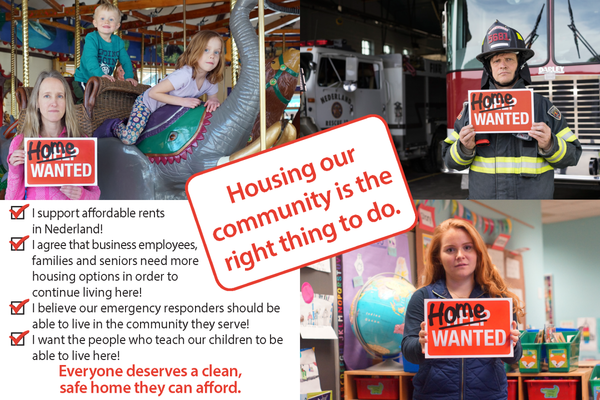 Postcards supporting affordable housing