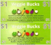 Boulder County Farmers Markets Veggie Bucks