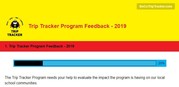 Trip Tracker Year End Survey 2019