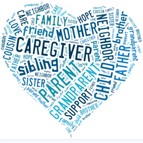 Caregiver Word Heart