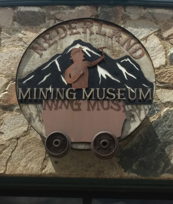 Nederland Mining Museum sign