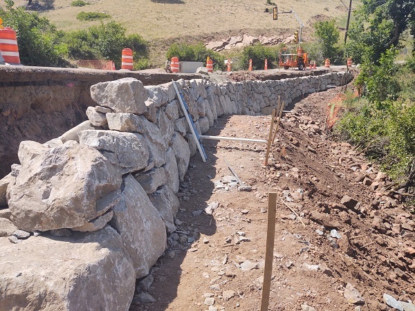 Olde Stage Road Retaining Wall