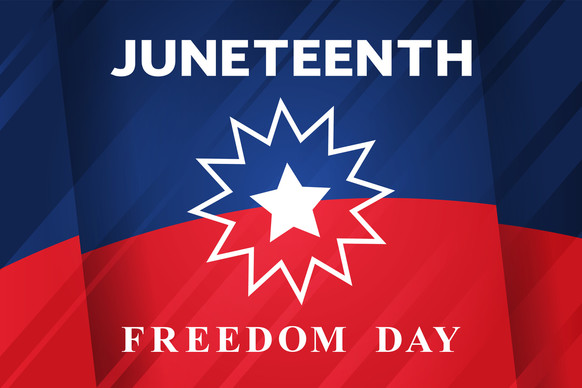 Juneteenth Freedom Day flag