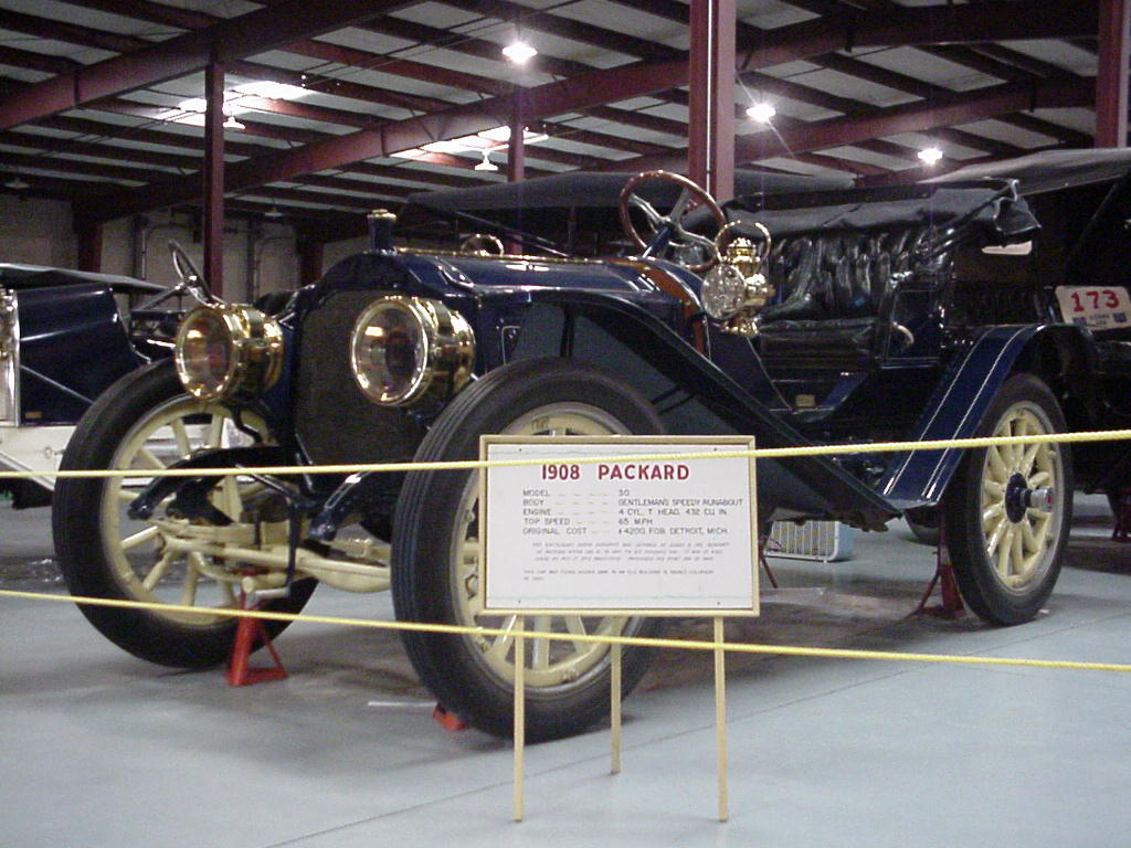 1908 Packard at Dougherty Museum