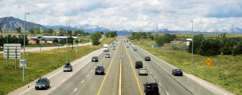 US 36 highway traffic road