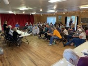 Boulder County Commissioners hold a community meeting in Coal Creek Canyon