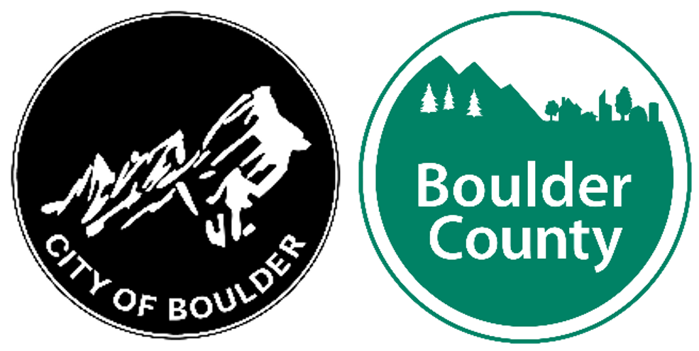 City of Boulder and Boulder County logos