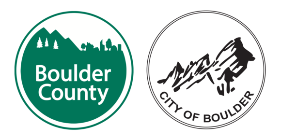 Boulder County and City of Boulder logos