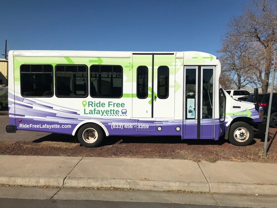 Ride Free Lafayette Bus