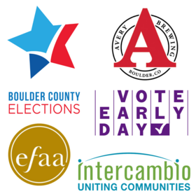 Vote Early Day - 2023 logos