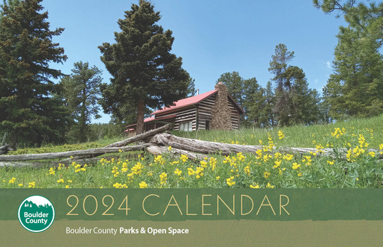 Cover of 2024 Parks & Open Space Calendar