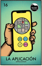 M4A loteria Application card