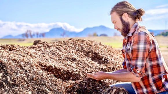 Boulder Mushroom Founder Zach Hedstrom, 2024 Climate Innovation Fund grant recipient.