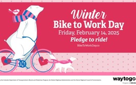 2025 Winter Bike2work and V Day