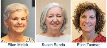 photo of three volunteer long term care ombudsmen