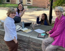 pictures from cu writing class