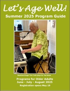 let's age well summer 2025 program guide cover