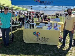 WellMind Connection staff at a Boulder County booth