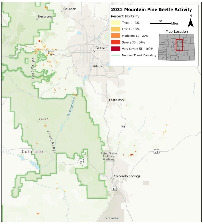 US Forest Service 2023 aerial survey of MBP
