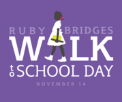 Logo for Ruby Bridges Day