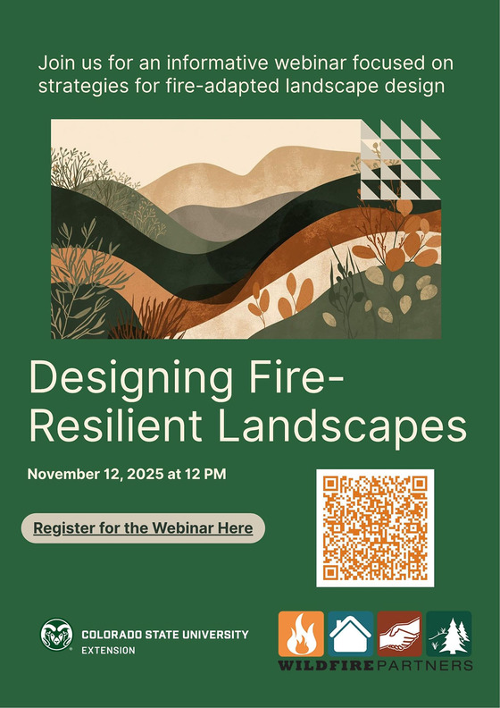 Poster for Designing Fire-Resilient Landscapes 