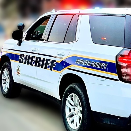 Marked Boulder County Sheriff's Office Patrol Car 