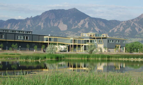 landscape photo of recycling center and offices