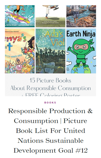 picture books that address responsible production and consumption