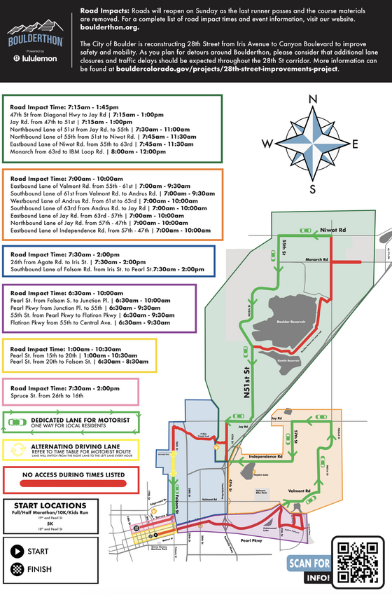 2026 Boulderthon - Impact Zone Map