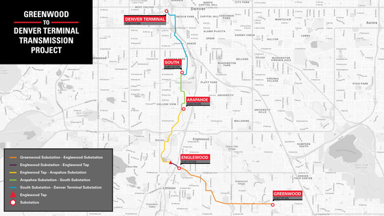 Xcel Energy: Greenwood to Denver Terminal Project. 