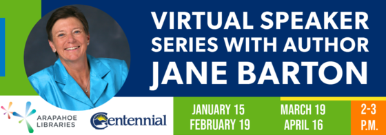 Virtual Speaker Series with Jane Barton
