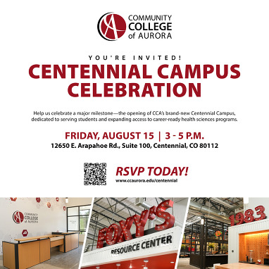 Community College of Aurora Invitation