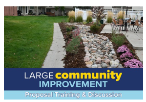Large Community Grant Proposal Training Header